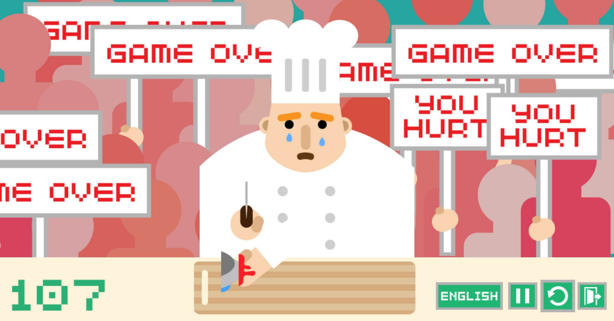 Attention les doigts dans « Don’t cut your Hand »